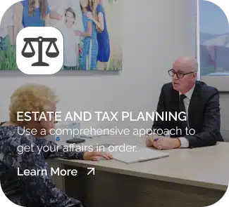 100 Estate and Tax Planning Image Behind