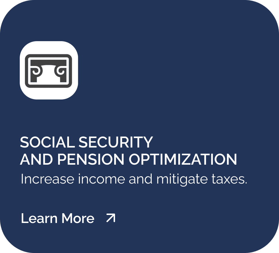 Social security and pension optimization